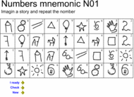 Digits memory 01 screenshot